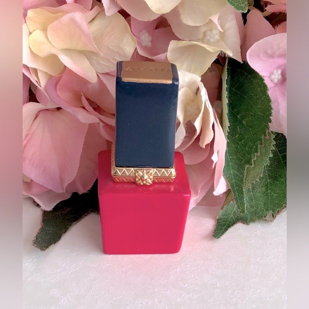 Vintage Avon Limoges Nail Polish Trinket Box